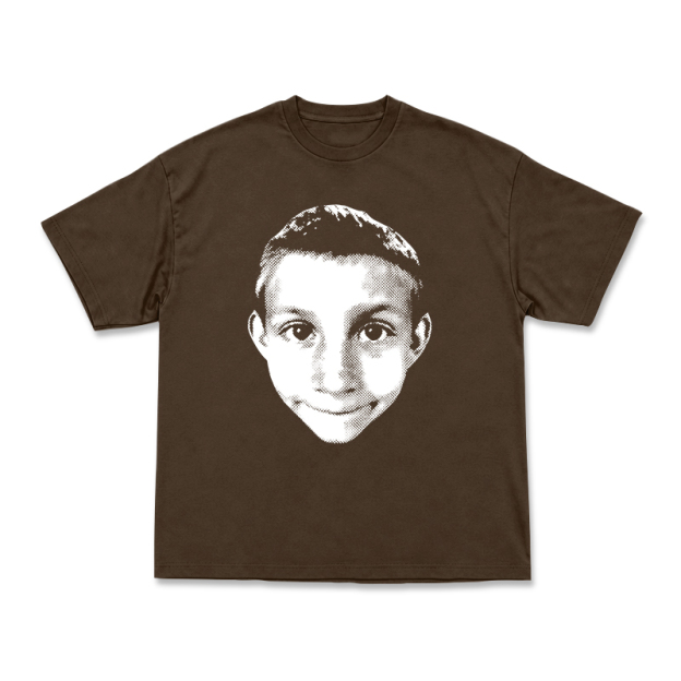 Art Inspired Half Tone Portrait Print Street T-Shirt - Coffee - US16-18(2XL) - image 7