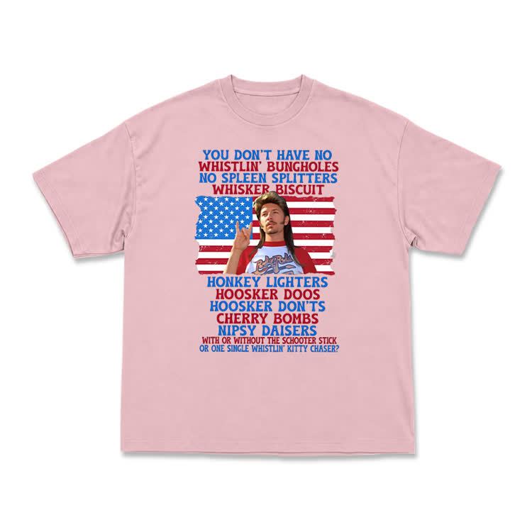 Vintage Patriotic Graphic T-Shirt - Pink - US16-18(2XL) - image 14