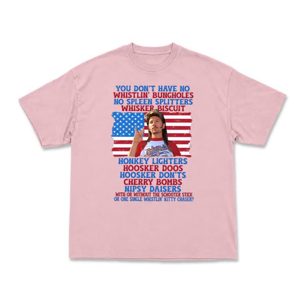 Vintage Patriotic Graphic T-Shirt - Pink - US16-18(2XL) - image 14