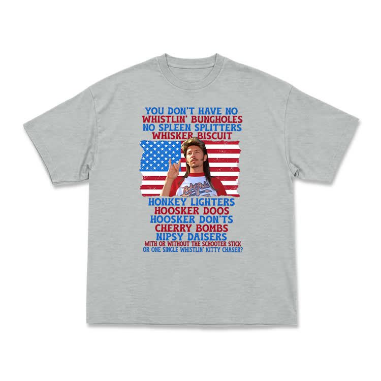 Vintage Patriotic Graphic T-Shirt - Grey - US16-18(2XL) - image 11