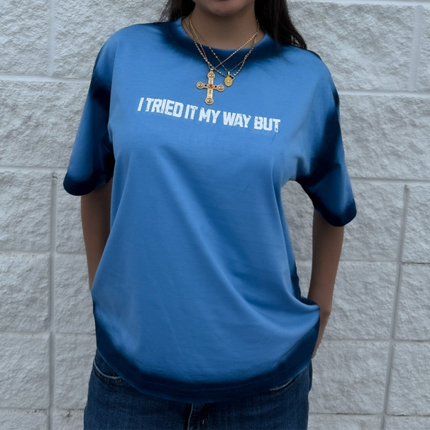God's Way Is Better Creative Contrast Color Print T-shirt - image 7