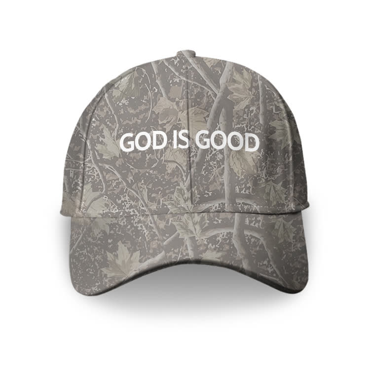 God Is Good Camo Printed Cap - Khaki - one size - image 3