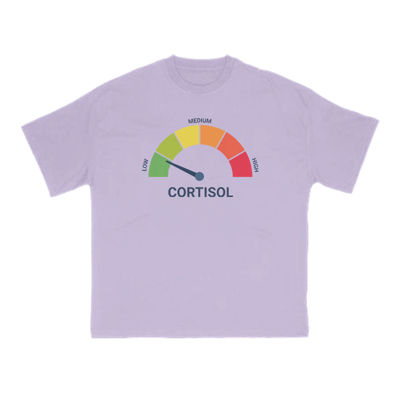 Cortisol Dashboard Low Print T-shirt - Purple - US16-18(2XL) - image 10