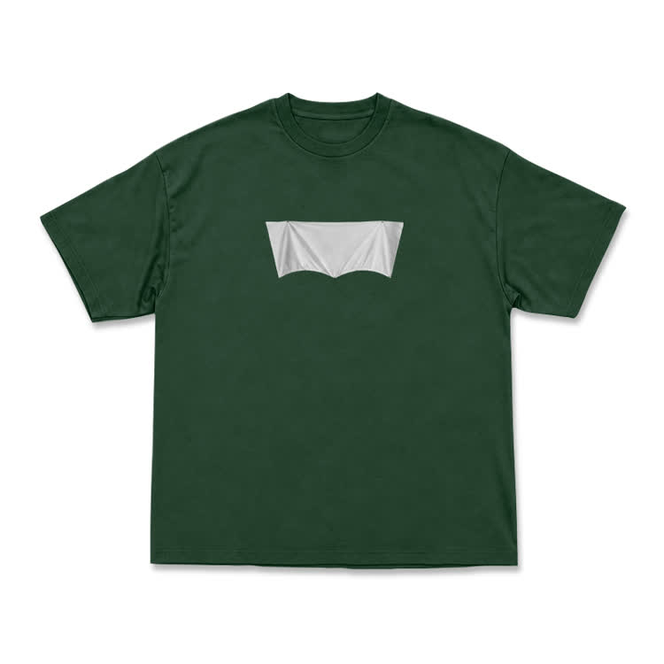 Modern Minimal Art PrintShort Sleeve T-Shirt - Green - US16-18(2XL) - image 15