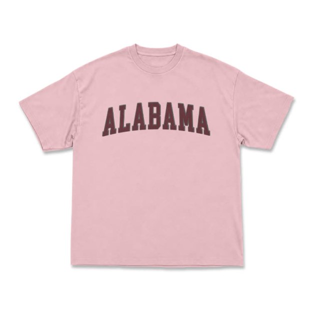 Alabama Graphic Casual T-Shirt - Pink - US16-18(2XL) - image 6