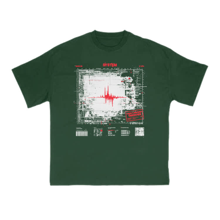 Techwave Graphic Street T-Shirt - Green - US16-18(2XL) - image 9