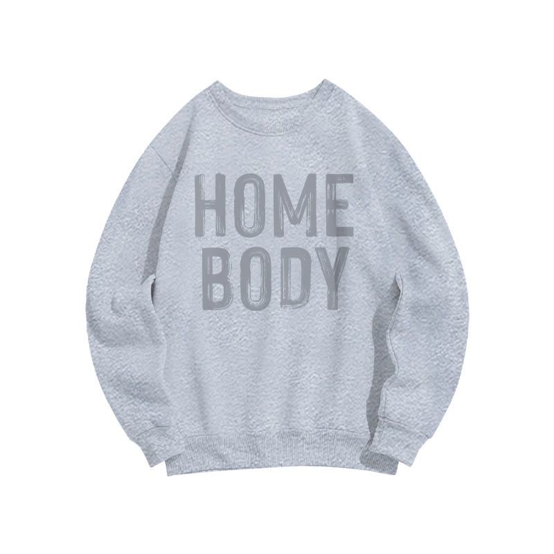 Home Body Print Sweatshirt - Grey - US16-18(2XL) - image 3