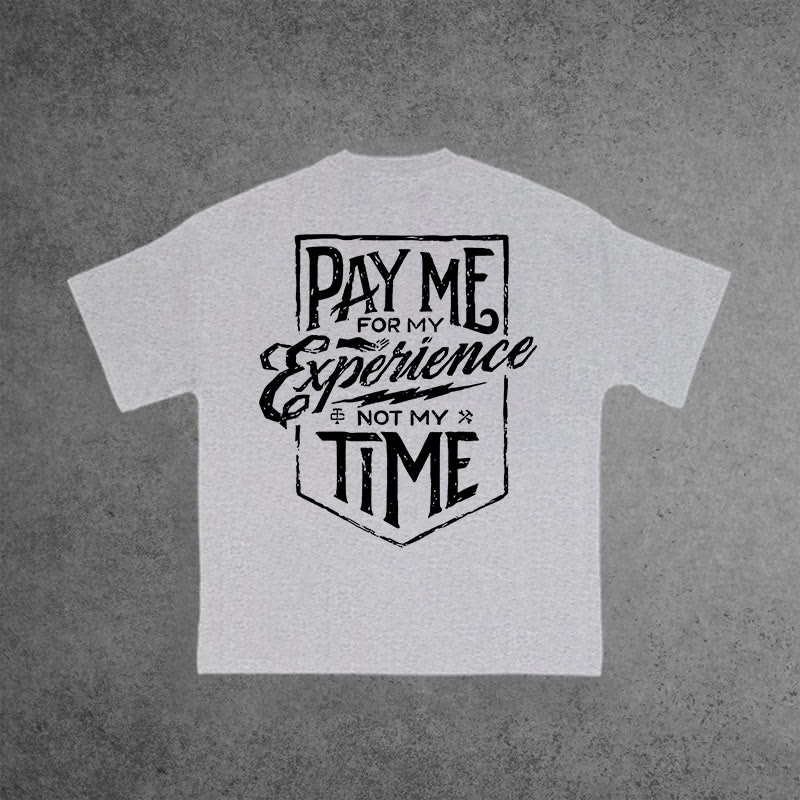 Gym 100% Cotton Print T-shirt - Grey - US16-18(2XL) - image 6