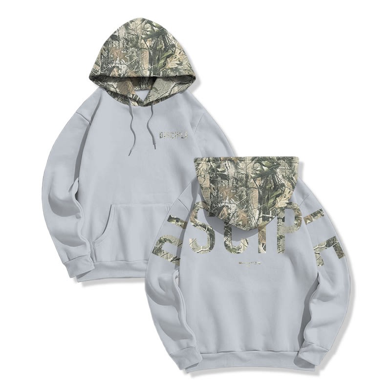Disciple Matthew 28:19 Dead Leaves Camouflage Print Hoodie - image 8