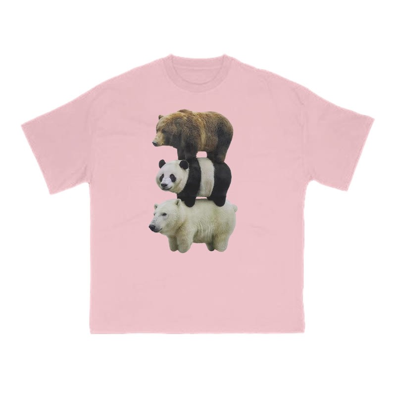 Funny Parody Animation Meme Print T-shirt - Pink - US16-18(2XL) - image 9