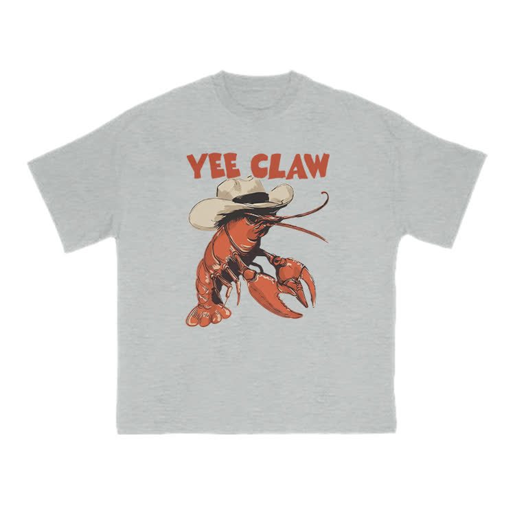 Yee Claw Print T-shirt - Grey - US16-18(2XL) - image 4