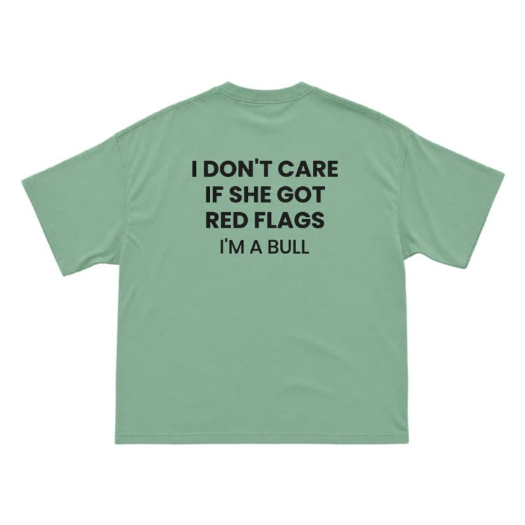 I Don't Careif She Gotred Flags'm Abull Graphic Print T-Shirt - image 13