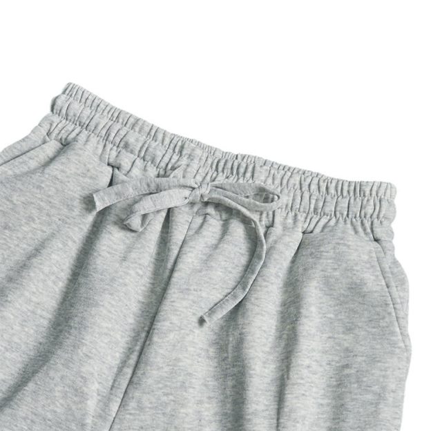 Cotton Solid Color Drawstring Pocket Shorts - image 15