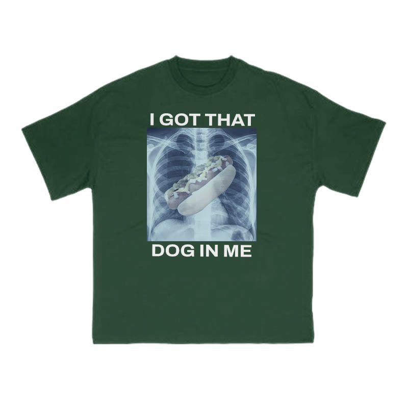 I Got That Dog In Me Print T-shirt - Green - US16-18(2XL) - image 7