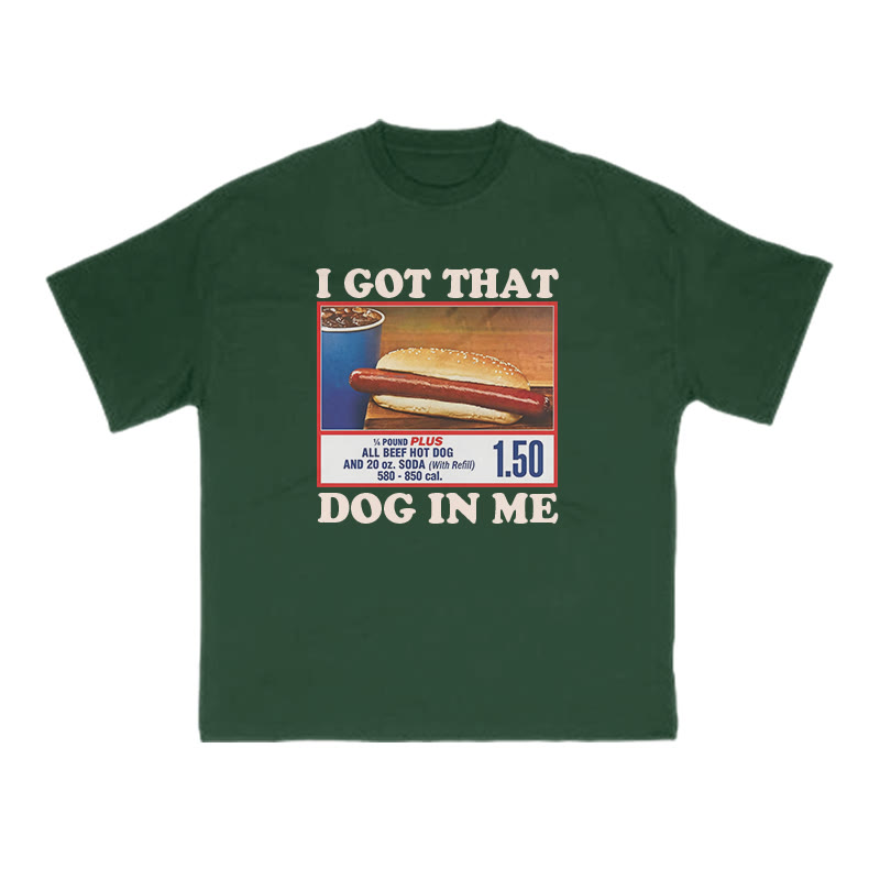 I Got That Dog In Me Print T-shirt - Green - US16-18(2XL) - image 13