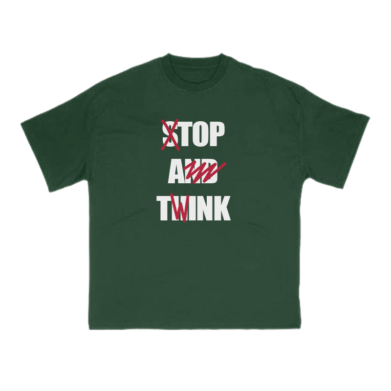 Top A Twink Print T-shirt - image 13