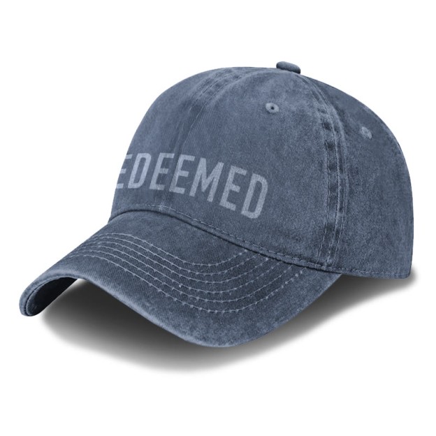 Unisex Redeemed Print Washed Cap - image 10