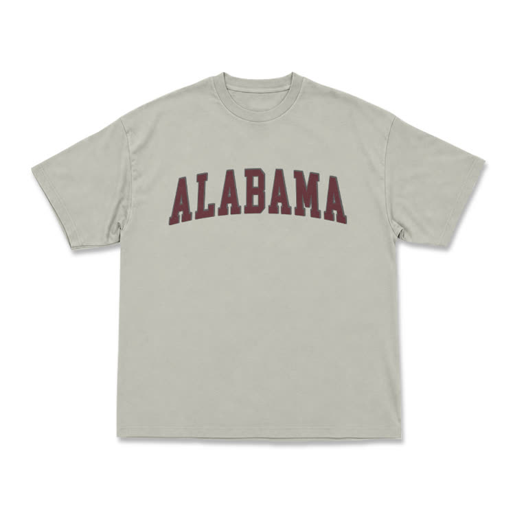 Alabama Graphic Casual T-Shirt - Warm Grey - US16-18(2XL) - image 3