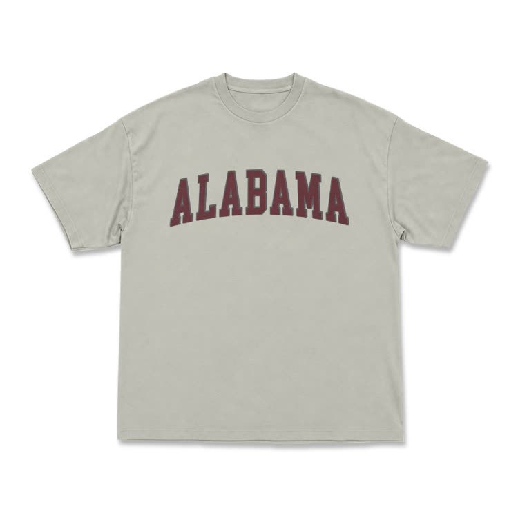 Alabama Graphic Casual T-Shirt - Warm Grey - US16-18(2XL) - image 3