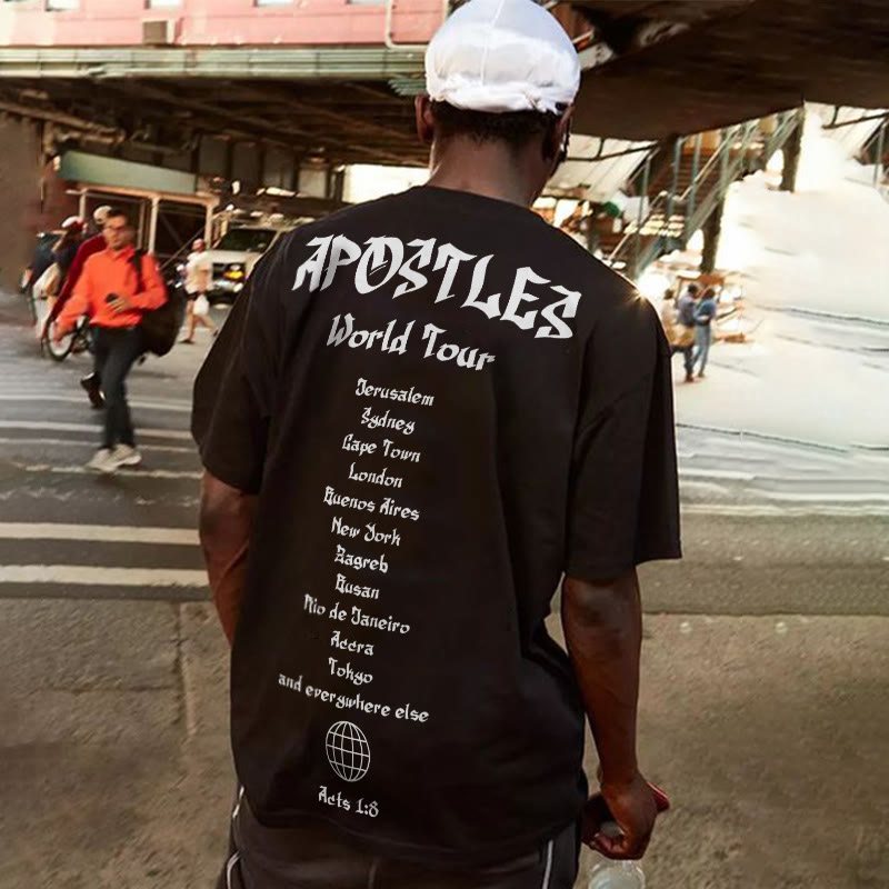 Apostles World Tour Print T-shirt