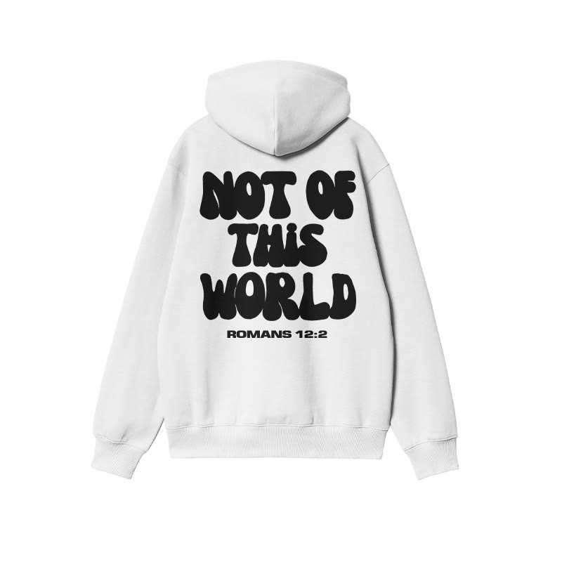 Not Of This World Print Hoodie - White - US16-18(2XL) - image 6