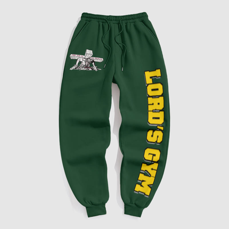 100% Cotton Lord's Gym Print Pants