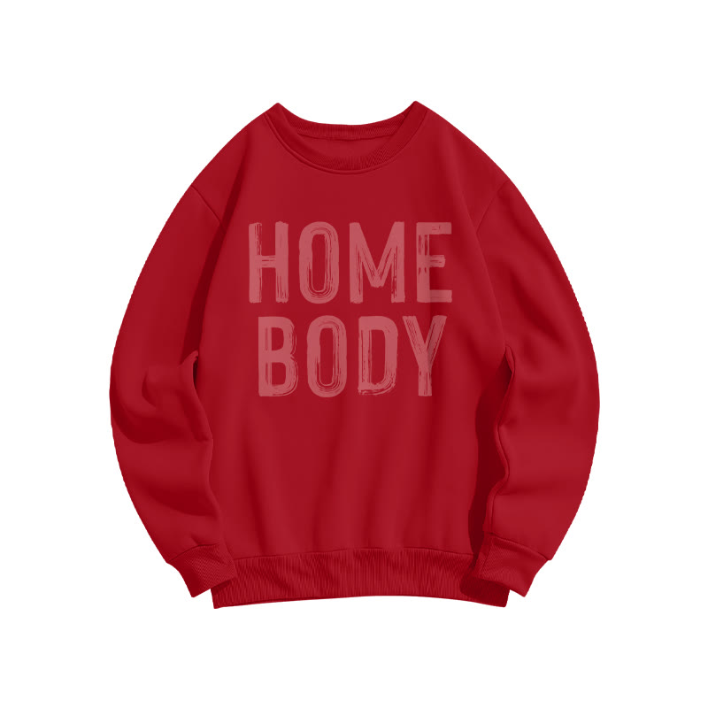 Home Body Print Sweatshirt - Red - US16-18(2XL) - image 7