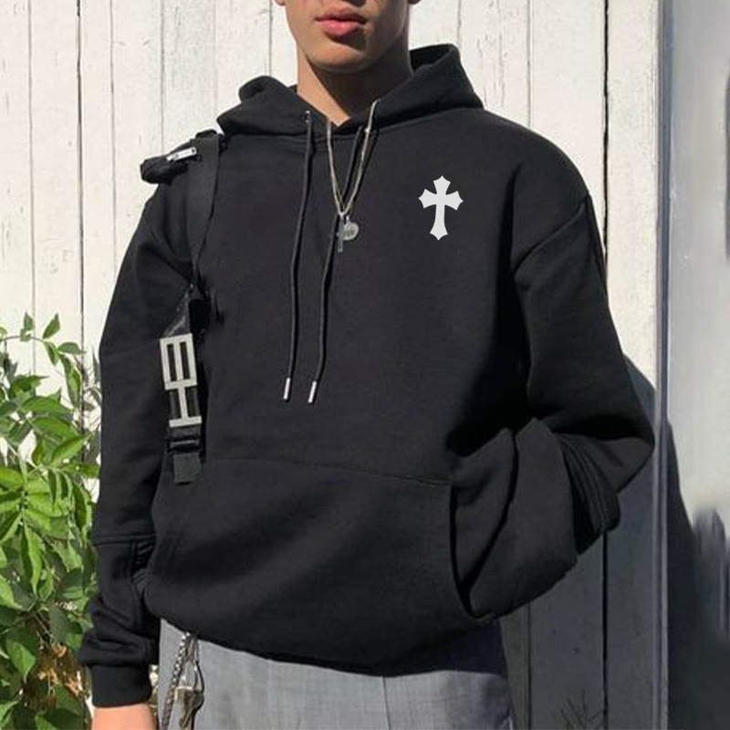 Faith Over Fear Print Hoodie