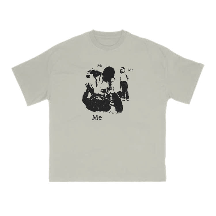 Jesus Is Alive, Catch The Vision Print T-shirt - Warm Grey - US16-18(2XL) - image 4