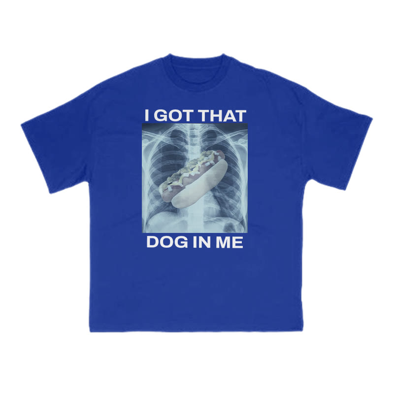 I Got That Dog In Me Print T-shirt - Blue - US16-18(2XL) - image 8