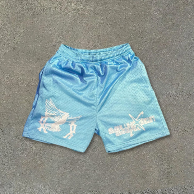 Acts 4:12 Print Mesh Shorts