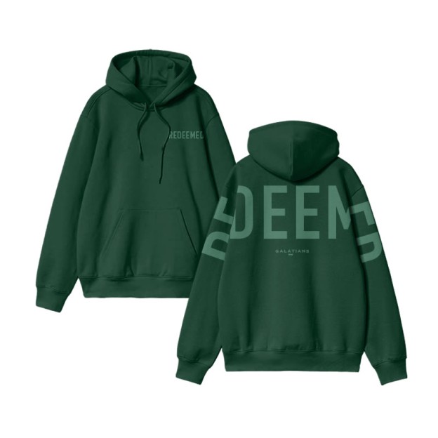 Unisex Redeemed Galatians 2:20 Print Hoodie - image 8