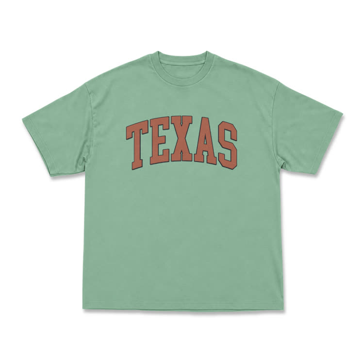 Texas Oversized Short Sleeve T-Shirt - Light Green - US16-18(2XL) - image 5