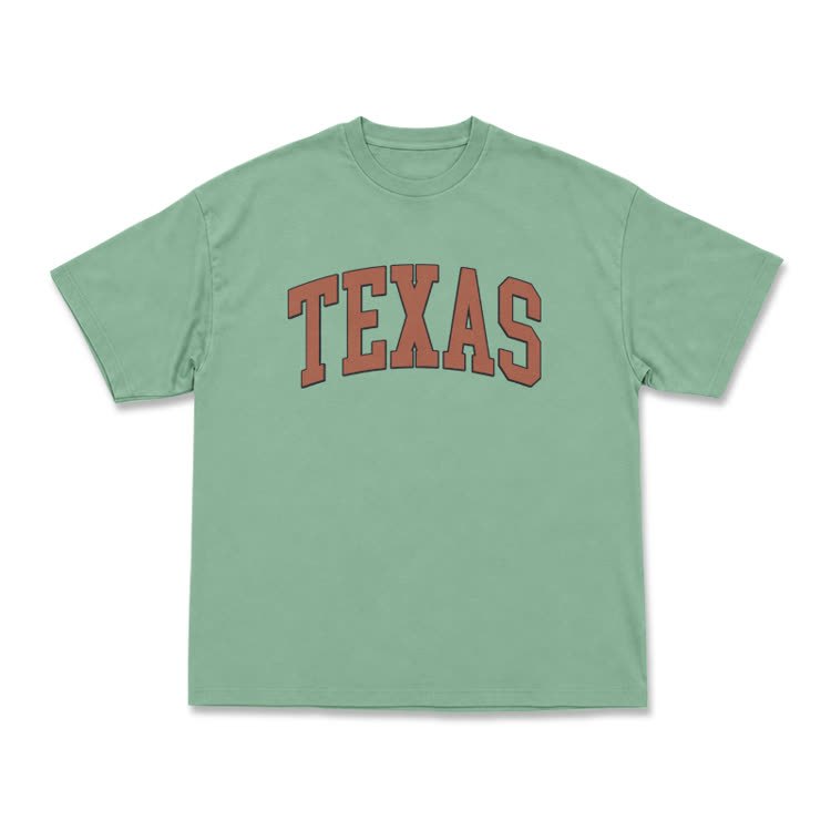 Texas Oversized Short Sleeve T-Shirt - Light Green - US16-18(2XL) - image 5