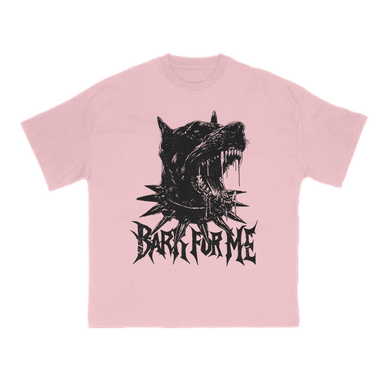 Roaring Mastiff Bark For Me Print T-shirt - Pink - US16-18(2XL) - image 11