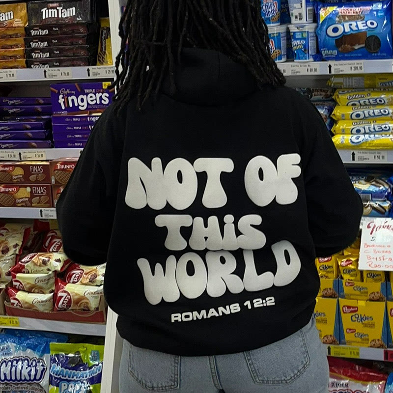 Not Of This World Print Hoodie - image 3