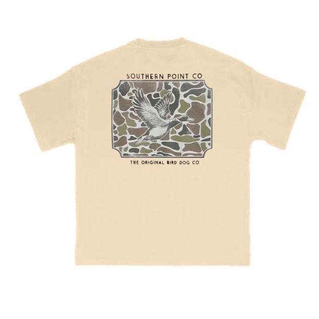 Unisex 100% Cotton Wild Duck Camouflage Print T-shirt