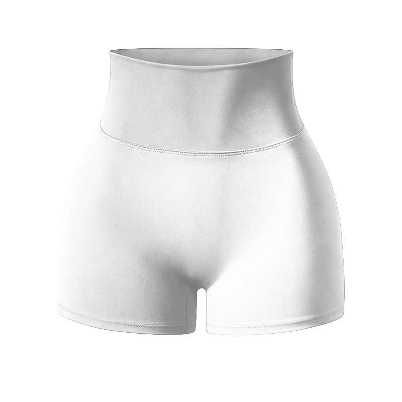 Solid Color Elevate High Waisted Scrunch Lift Active Yoga Shorts - image 12