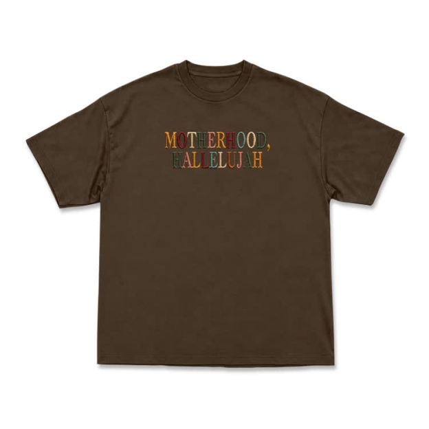 Vintage MOTHERHOOD.HALLELUJAH Graphic T-Shirt - Coffee - US16-18(2XL) - image 14