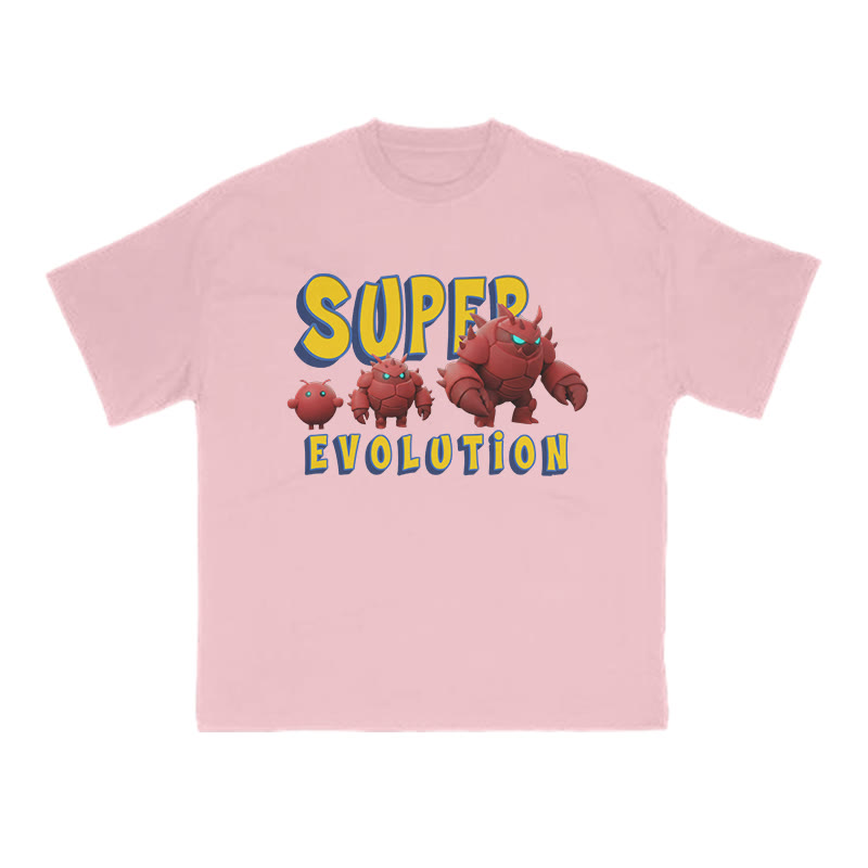 Super Evolution Of The Lobster Print T-shirt - Pink - US16-18(2XL) - image 8
