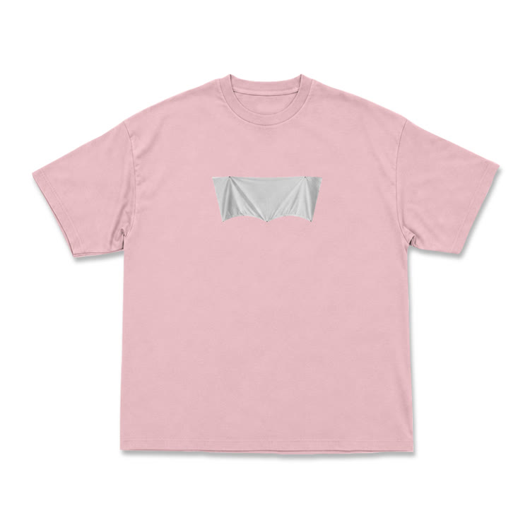 Modern Minimal Art PrintShort Sleeve T-Shirt - Pink - US16-18(2XL) - image 5