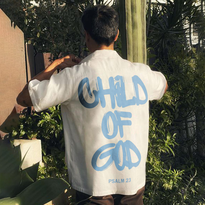 Child Of God Print Shirt