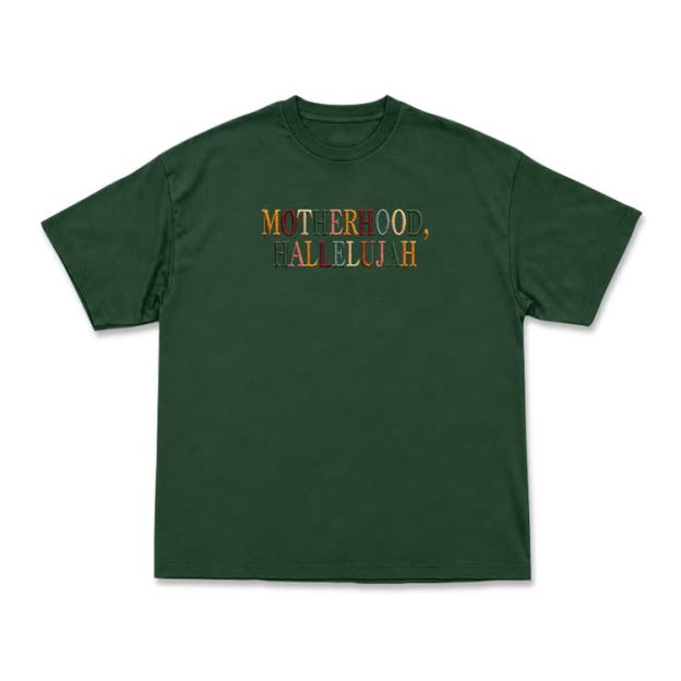 Vintage MOTHERHOOD.HALLELUJAH Graphic T-Shirt - Green - US16-18(2XL) - image 13