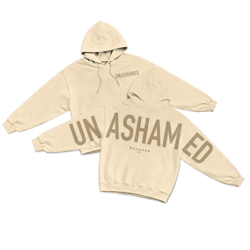 UNASHAMED Roamans 1:16 Print Hoodie - Apricot - US16-18(2XL) - image 4