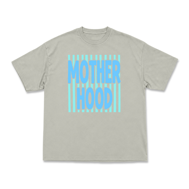 Streetwear Motherhood Round Neck Graphic Print T-Shirt - Warm Grey - US16-18(2XL) - image 4
