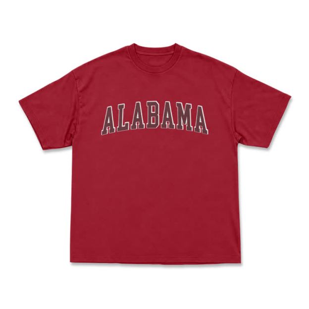Alabama Graphic Casual T-Shirt - Red - US16-18(2XL) - image 11
