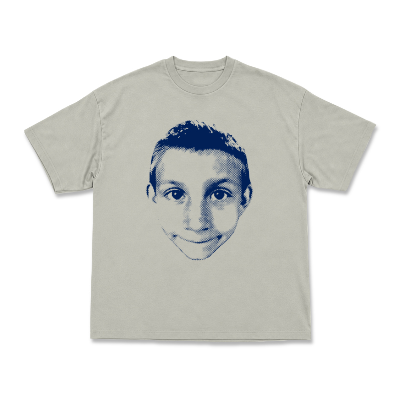 Art Inspired Half Tone Portrait Print Street T-Shirt - Warm Grey - US16-18(2XL) - image 13