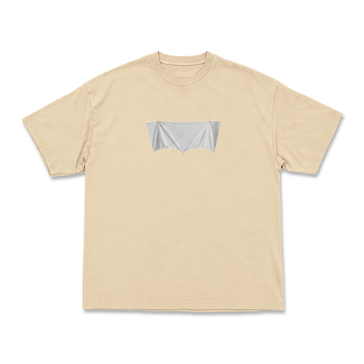 Modern Minimal Art PrintShort Sleeve T-Shirt - Apricot - US16-18(2XL) - image 13