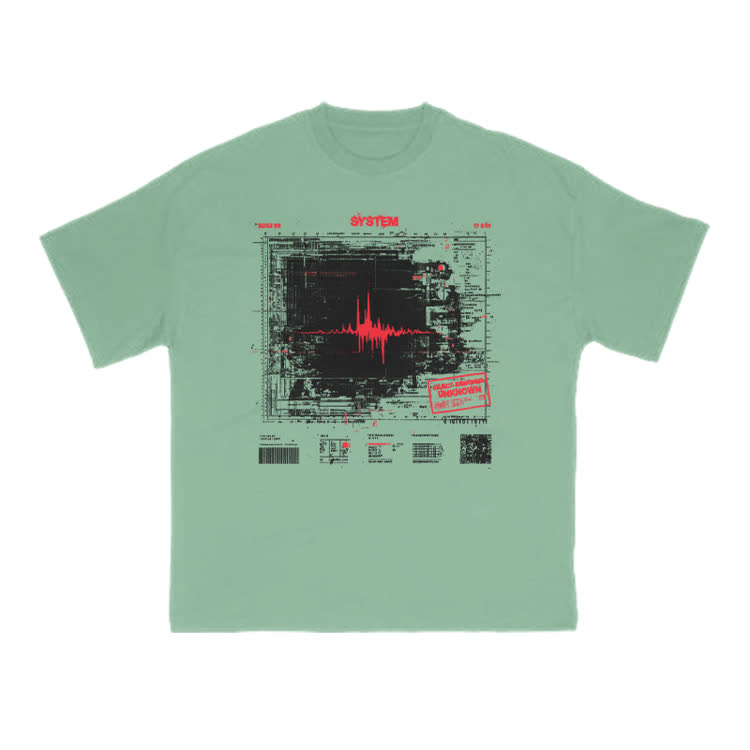 Techwave Graphic Street T-Shirt - Light Green - US16-18(2XL) - image 8