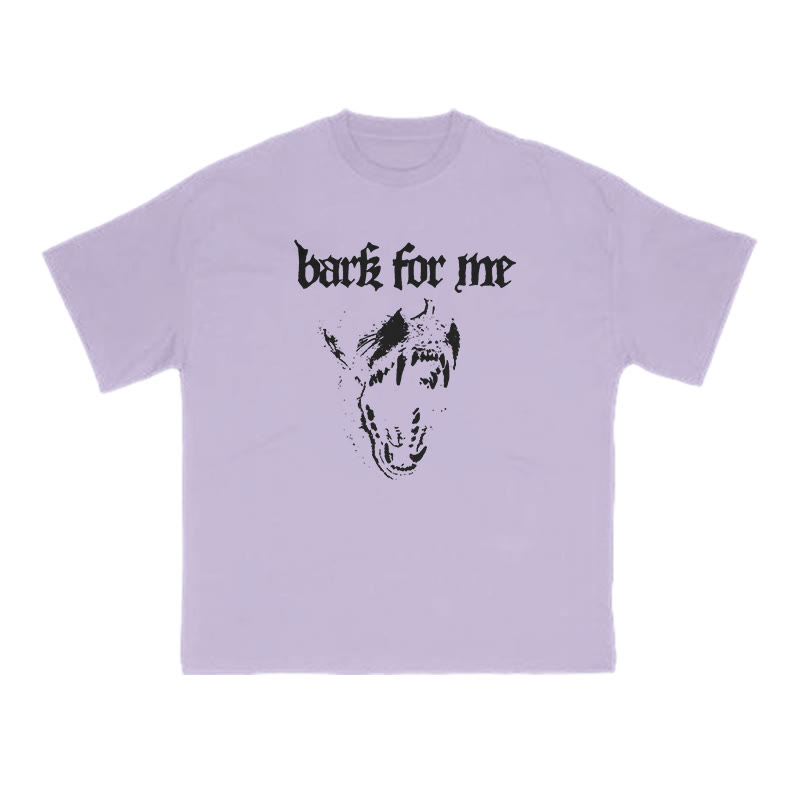 Bark For Me Print T-shirt - Purple - US16-18(2XL) - image 8